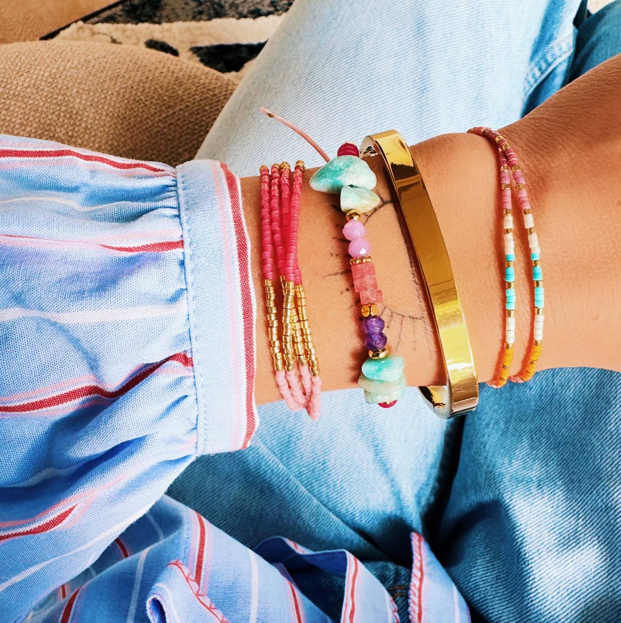 Bazou Piccolo bracciale rettangolare