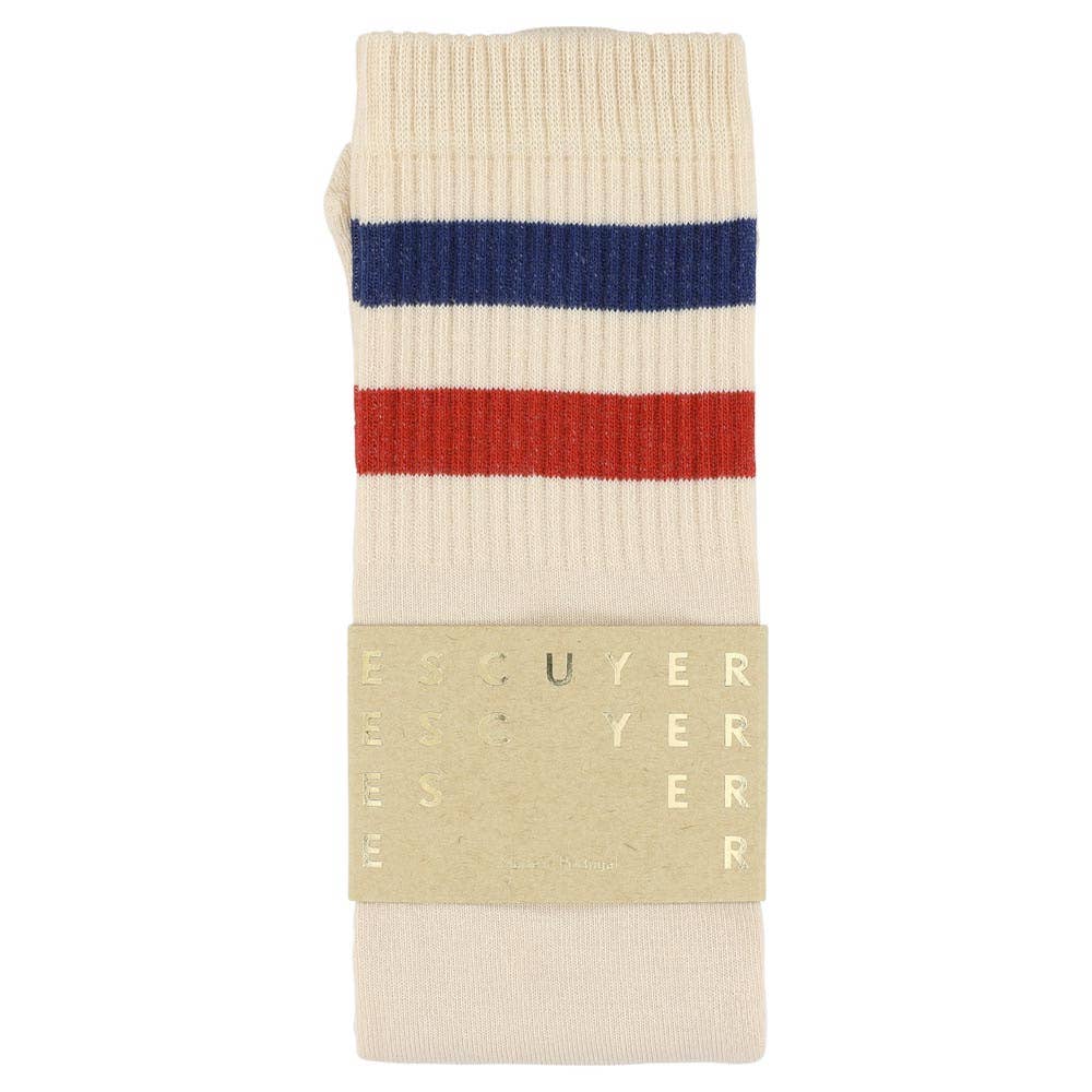 ESCUYER Calzini unisex a tubo - Calze con bandiera: EU 38/43 UK 6/10 US 6.5/11
