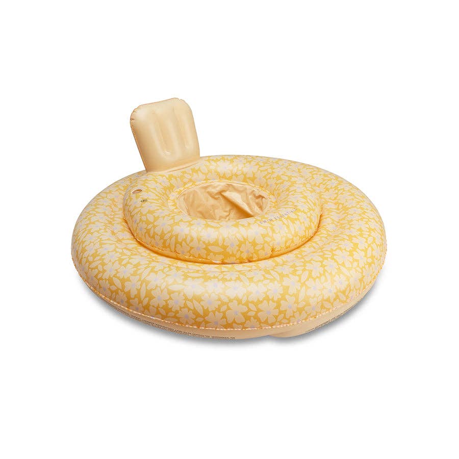 Swim Essentials Salvagente per Bambini - Giallo - Florish - 0/1 Anni