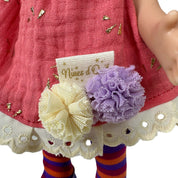 Nines Artesanals d'Onil Dolls BAMBOLA MIA PET CORALLO: ARTICOLATO