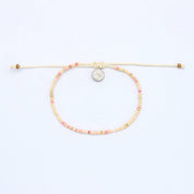 Pineapple Island Cavigliera con perline Nusa Dainty, cavigliera da spiaggia di Koh Surf: Beige