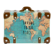 Sass & Belle Europe Salvadanaio salvadanaio con mappa vintage