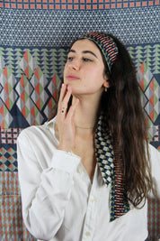 Les Belles Vagabondes Fascia Berlingot Blu