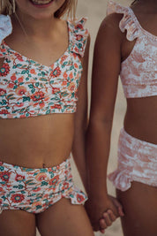 GRECH & CO Bikini a due pezzi con volant | UPF + riciclato - In Fiore