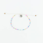 Pineapple Island Braccialetto con perline Nusa Dainty, Surf Jewelry di Koh Surf: Arcobaleno