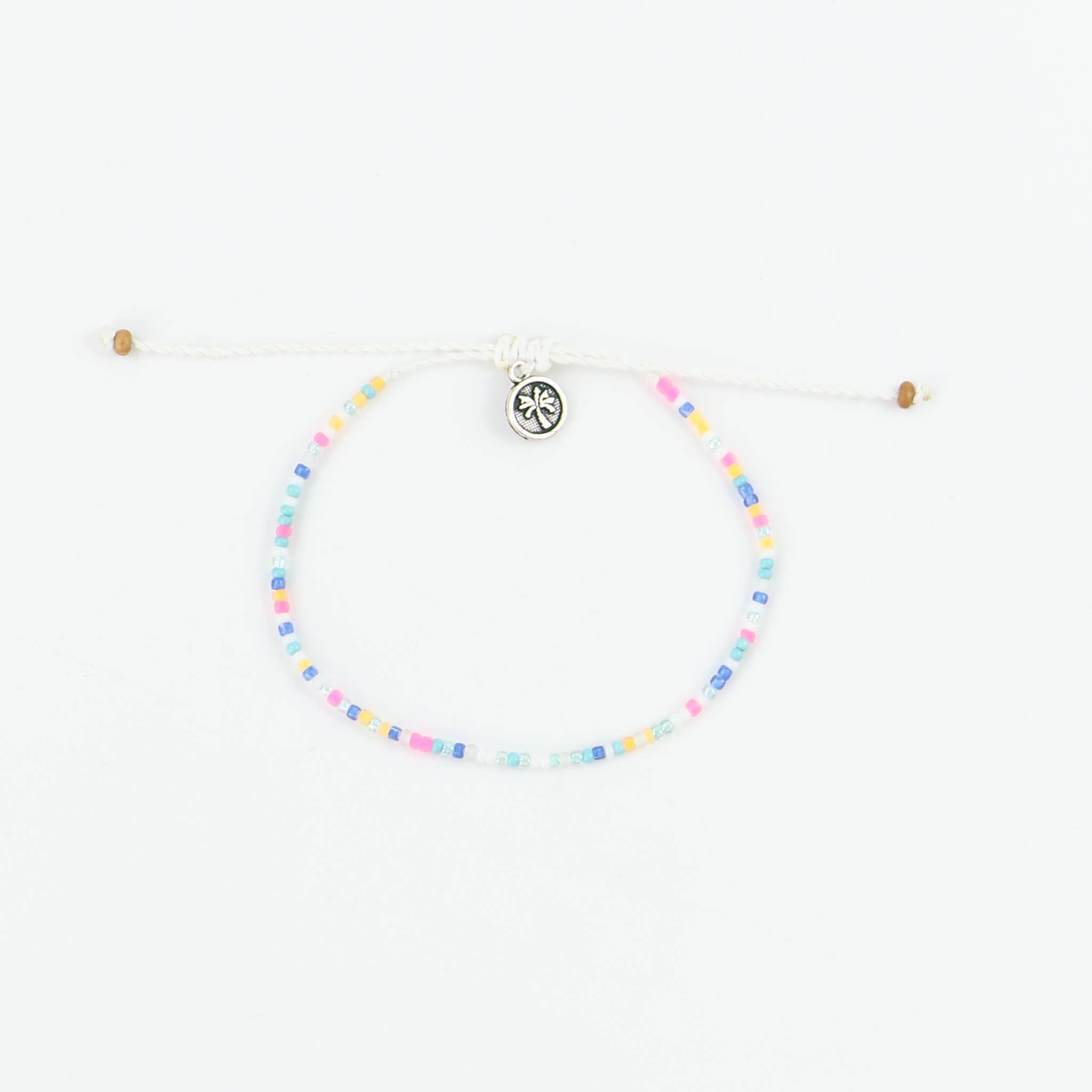 Pineapple Island Braccialetto con perline Nusa Dainty, Surf Jewelry di Koh Surf: Arcobaleno