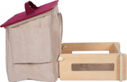 small foot Set da gioco cavallo con stalla e accessori nella borsa