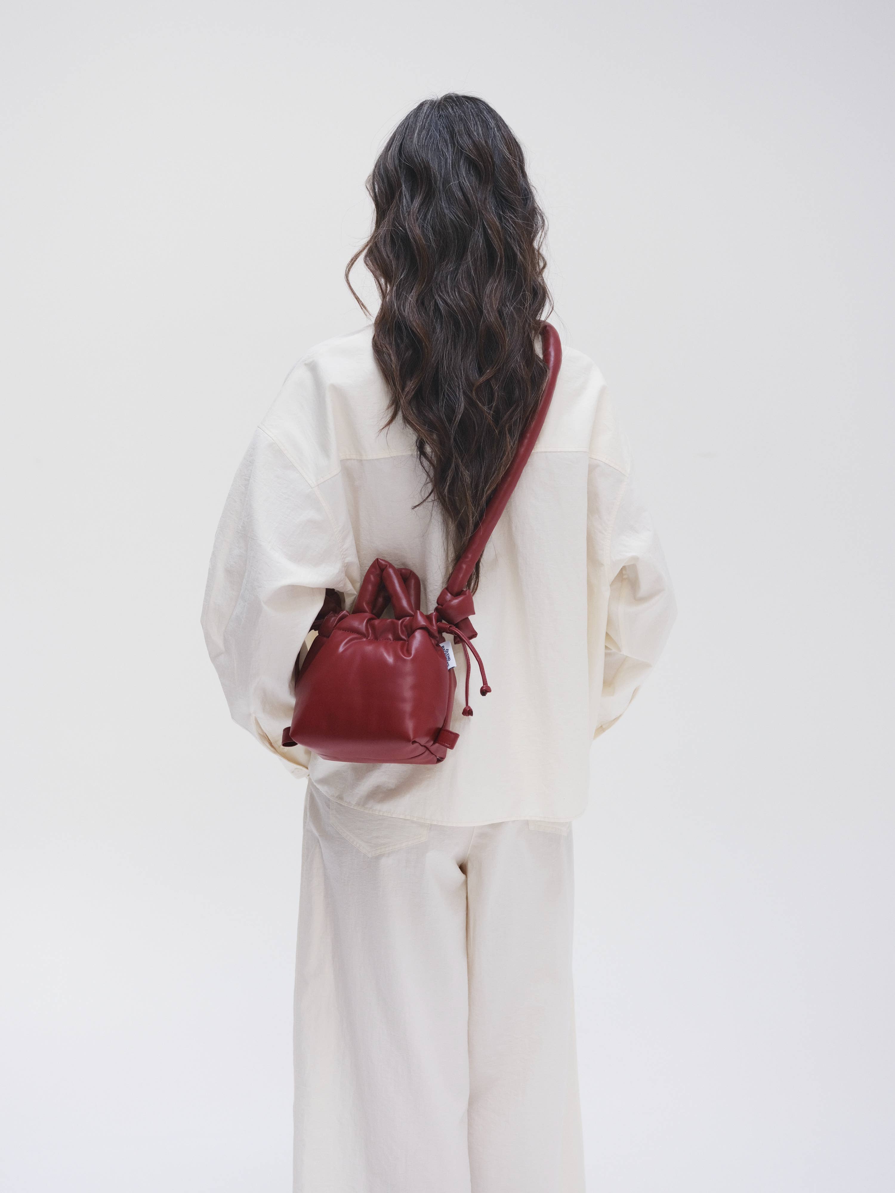 Ölend Backpacks Pelle vegana Micro Ona: Nero