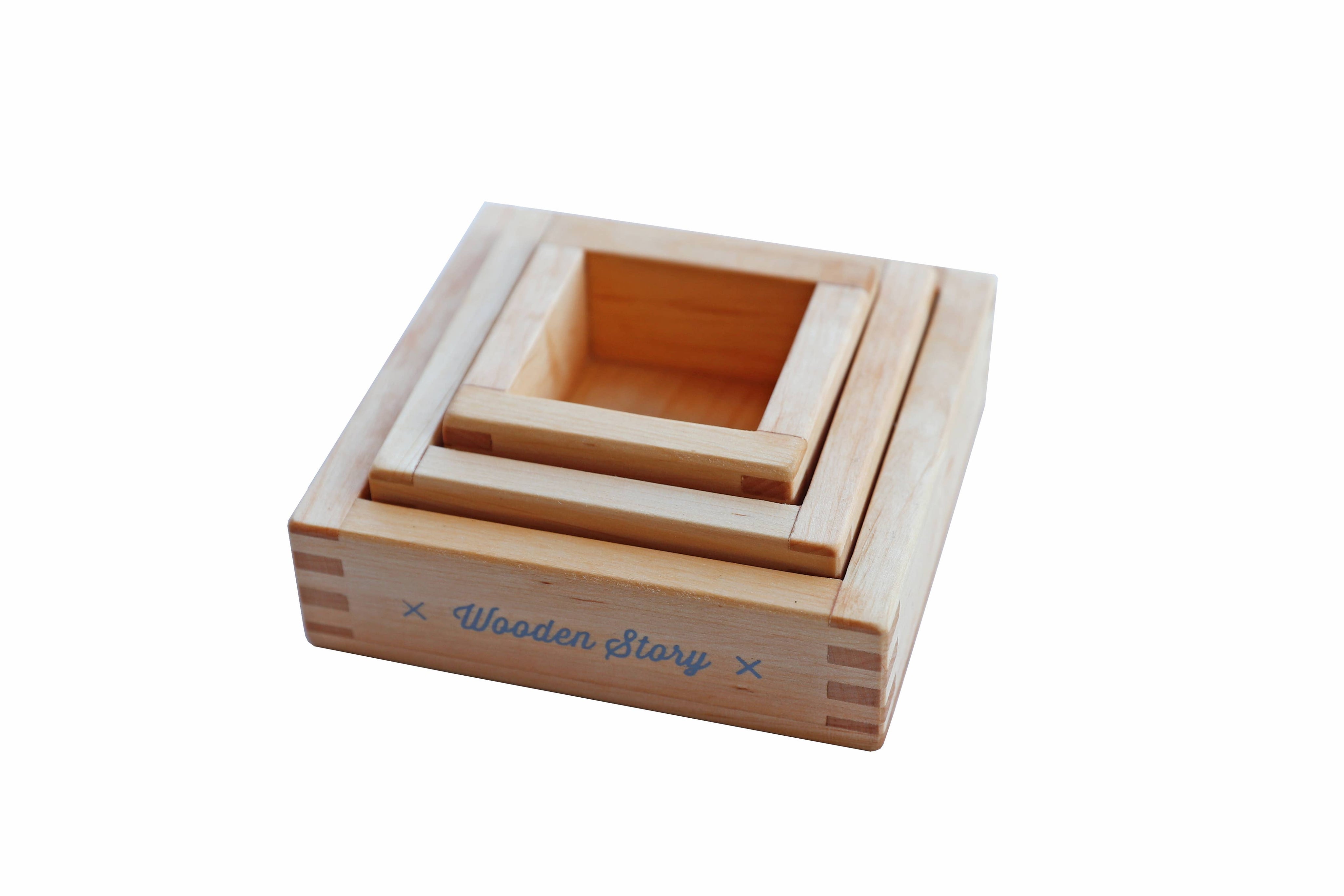 Wooden Story Sp. z o.o. Vassoi di smistamento Montessori - set da 3 pezzi