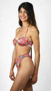 Kostumari ADELE fiori costume da bagno donna bikini