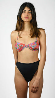 Kostumari ADELE fiori costume da bagno donna bikini