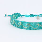 Pineapple Island Braccialetto Ondulato con Perline Melayang: Arancia