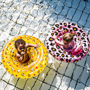 Swim Essentials Salvagente per Bambini - Rosa/Oro - Safari Chic - 0/1 Anni