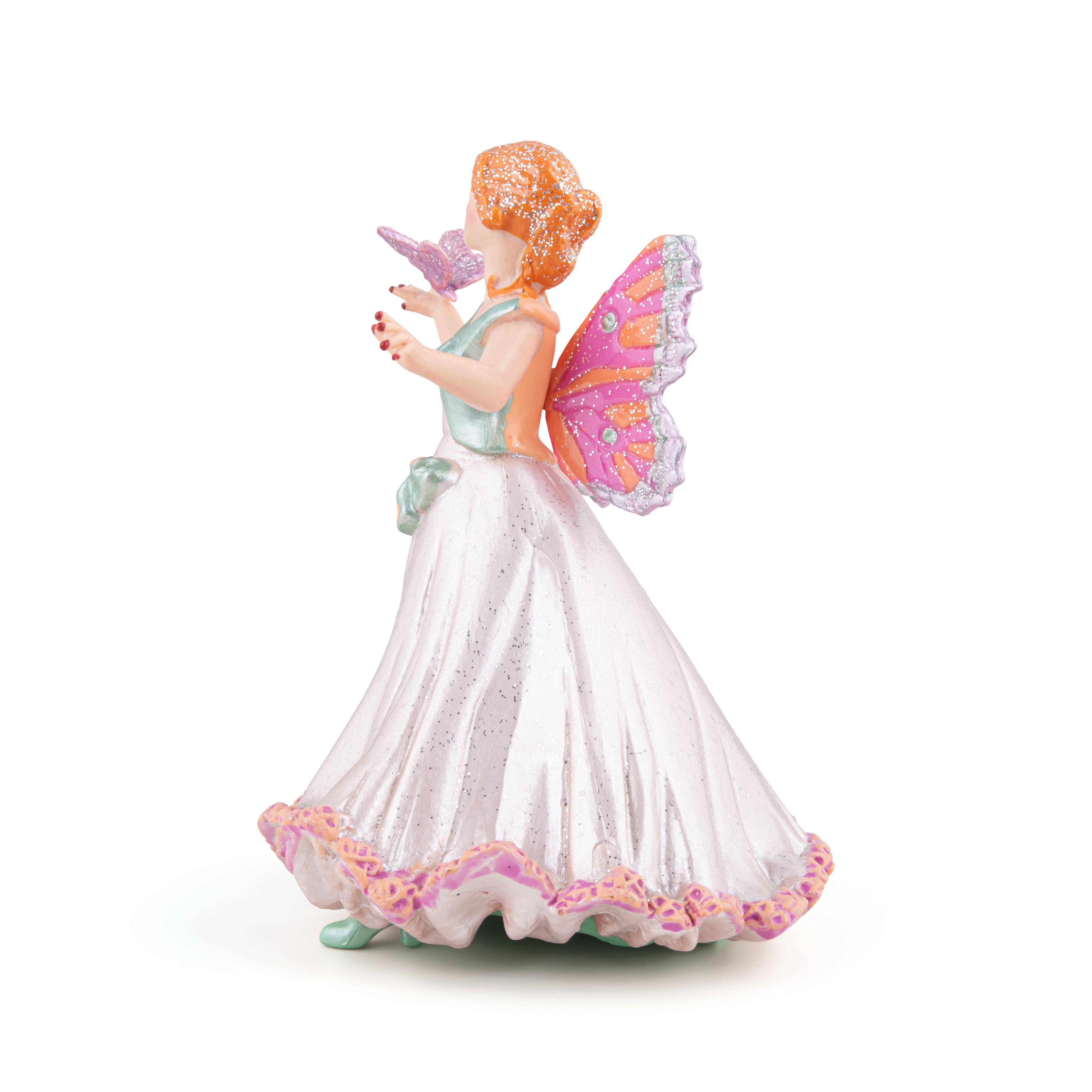 Papo Statuina elfa farfalla rosa
