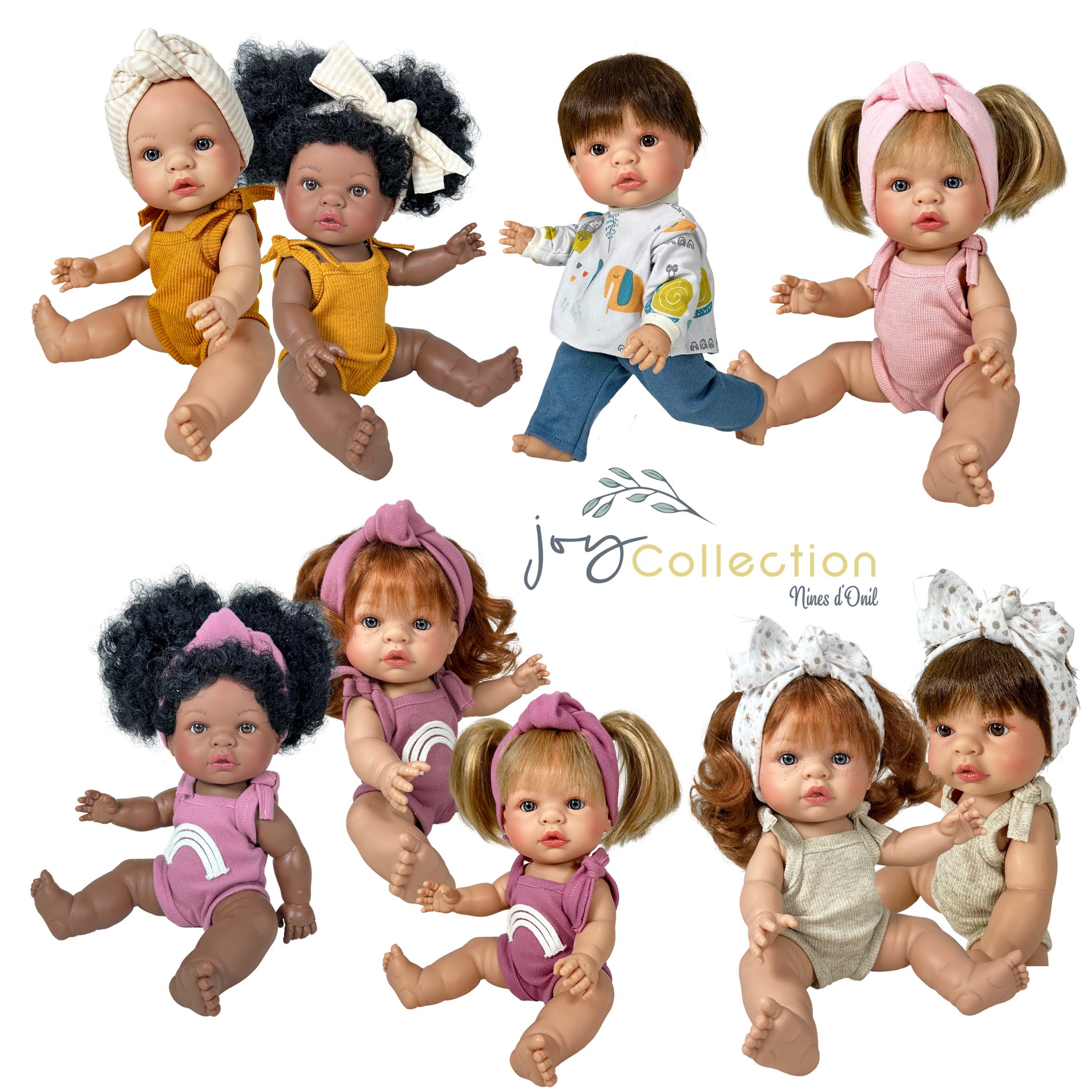 Nines Artesanals d'Onil Dolls BAMBOLA JOY COLLECTION EDIZIONE LIMITATA: STK/0121