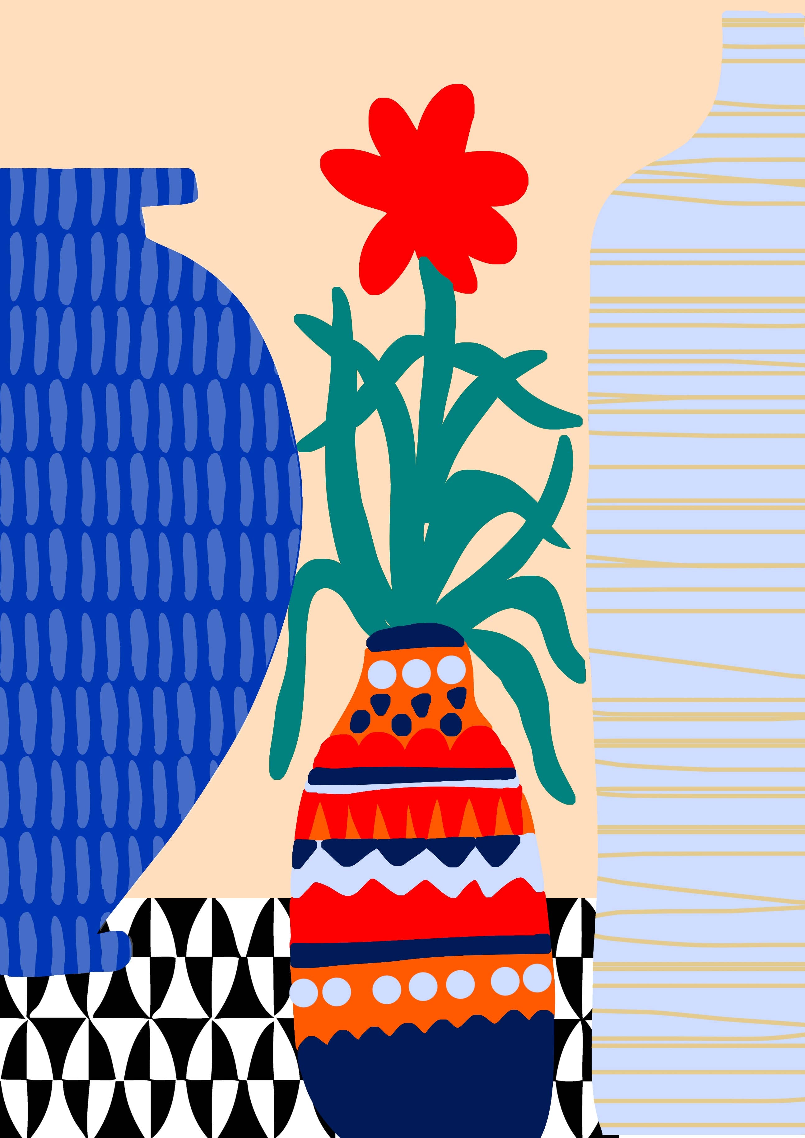 Teresa Rego Stampa d'Arte Fine Winter Garden: A4