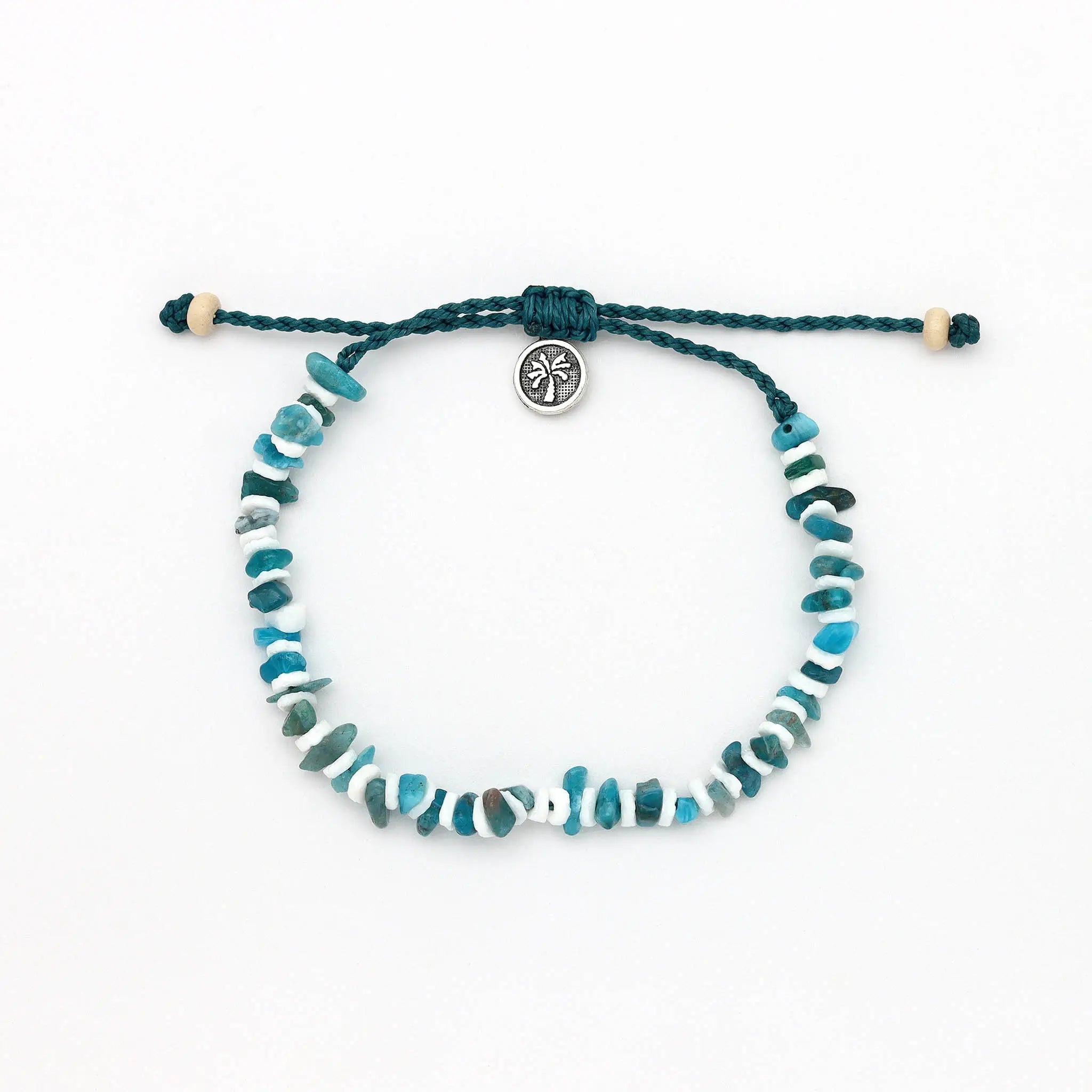 Pineapple Island Bracciale con Perline di Pietra Dune: Toni naturali