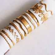Bazou Bangle print - oro