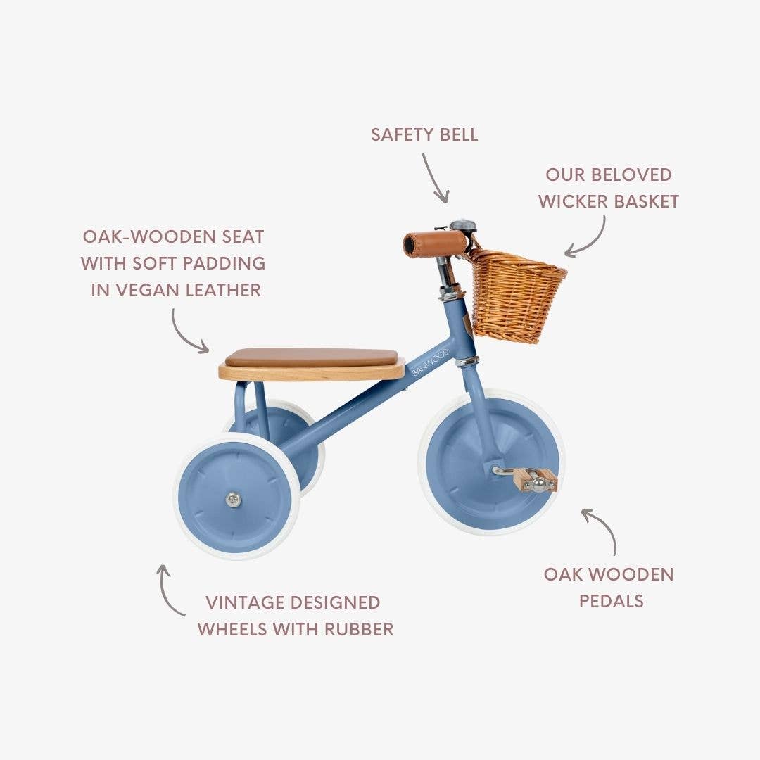 BANWOOD TRIKE VINTAGE - BLU