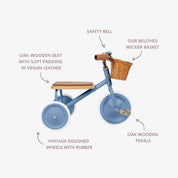 BANWOOD TRIKE VINTAGE - BLU
