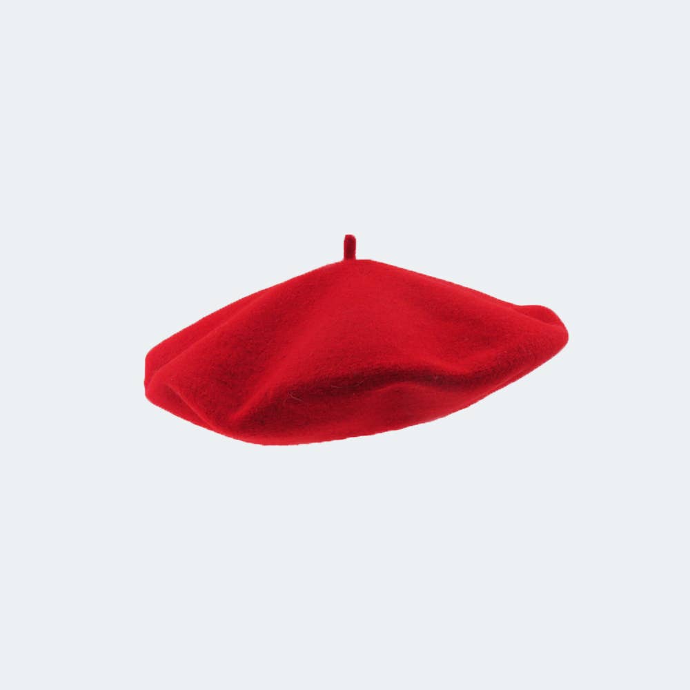 Le Beret Français Berretto per bambini Rosso