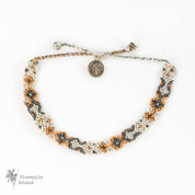 Pineapple Island Braccialetto Intrecciato Leme Surf: Alba