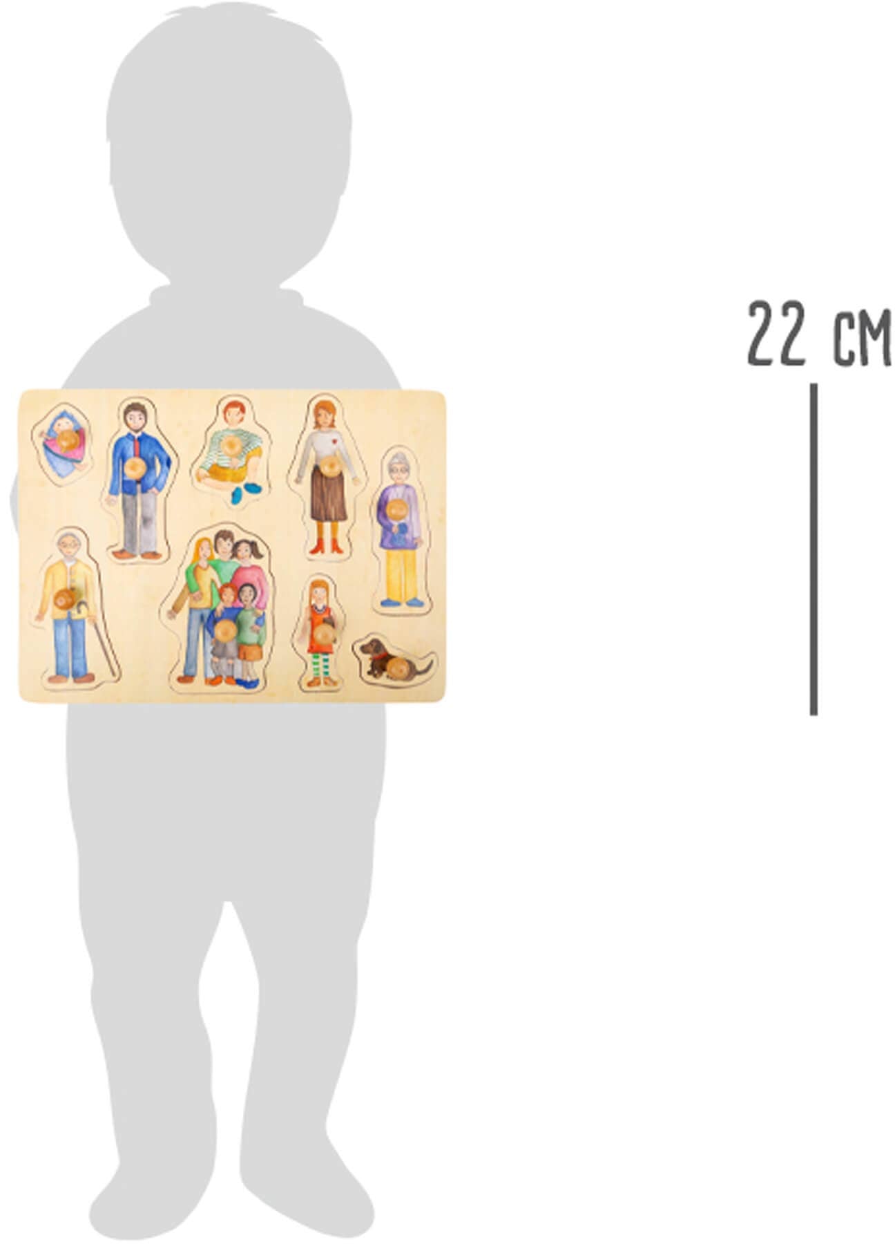 Small foot Puzzle Famiglia e Amici