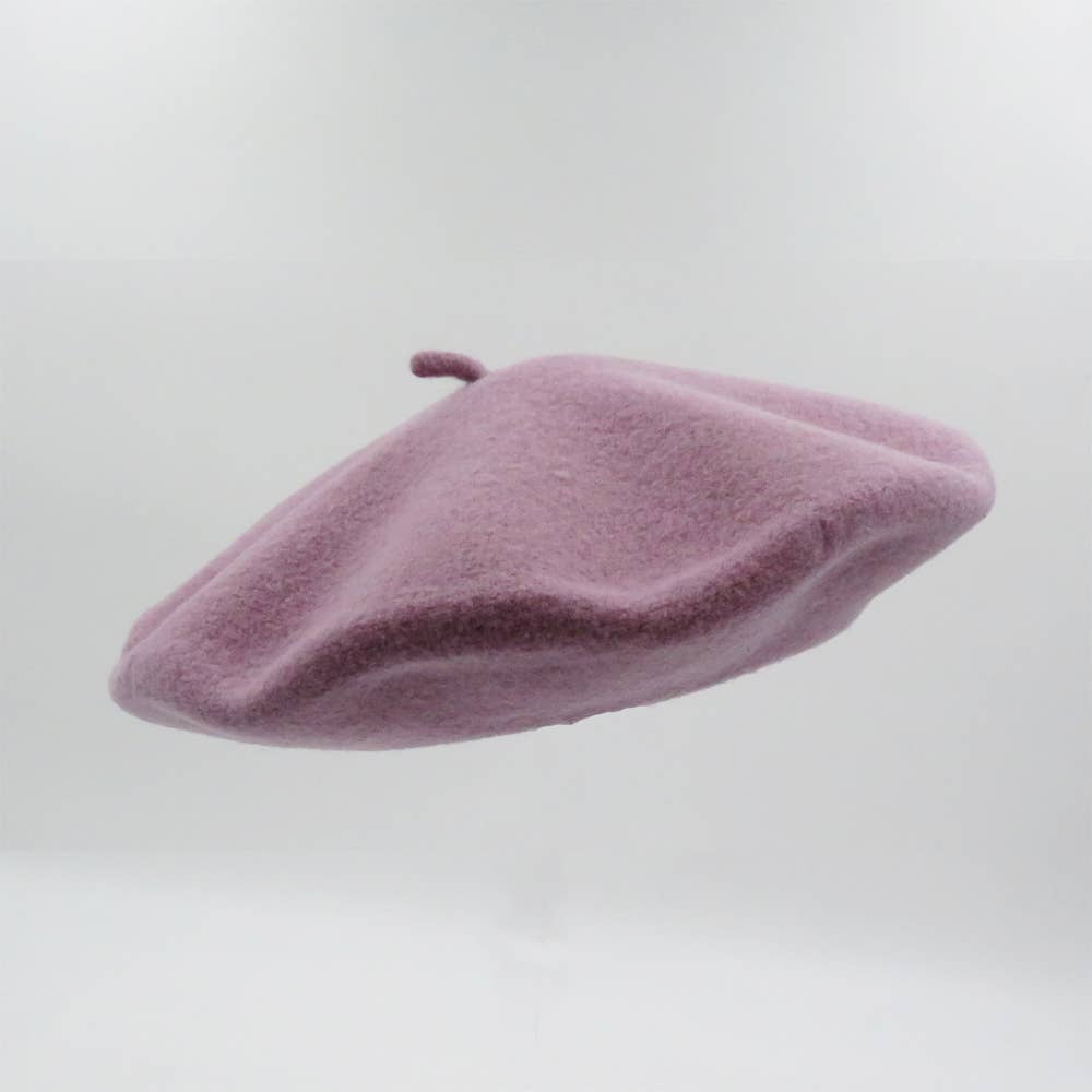 Le Beret Français Basco classico Nero