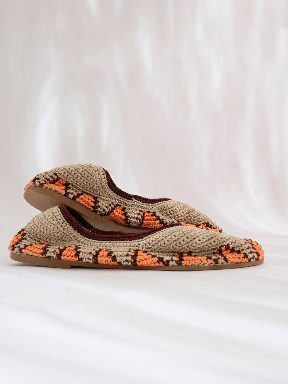slō Ballerine Terracotta Sun in crochet slō hand made