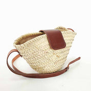 The Code BORSA A TRACOLLA URBANA MARRONE