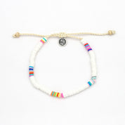 Pineapple Island Braccialetto con perline in argilla Malabar di Koh Surf: Acqua