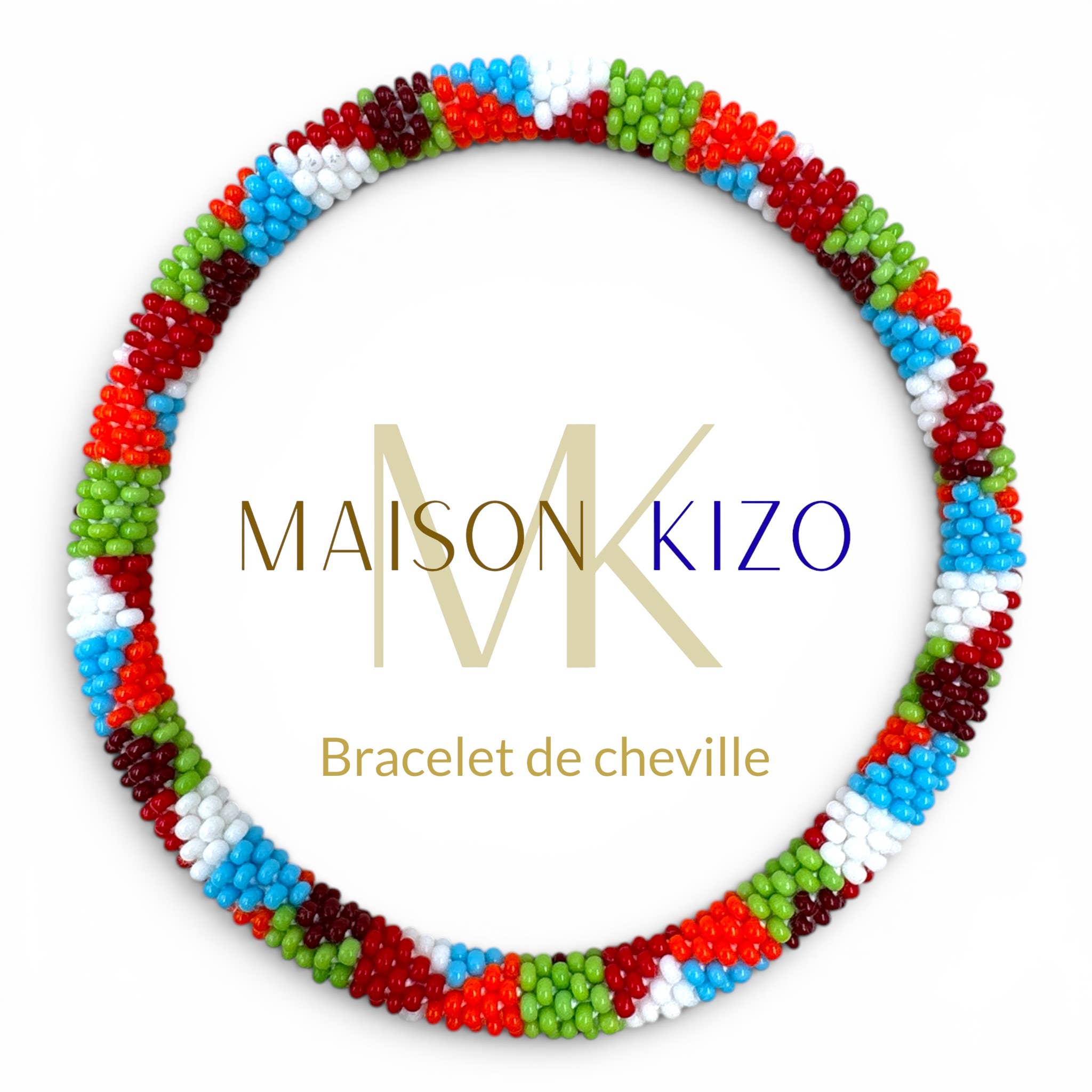 MAISON KIZO Bracciale alla caviglia nepalese - 23