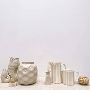 Opjet Paris vaso in ceramica Fish pm sand L8,2 P5 H12cm