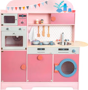 Small foot Cucina giocattolo rosa gourmet per bambini in legno | Kaufmannstäden