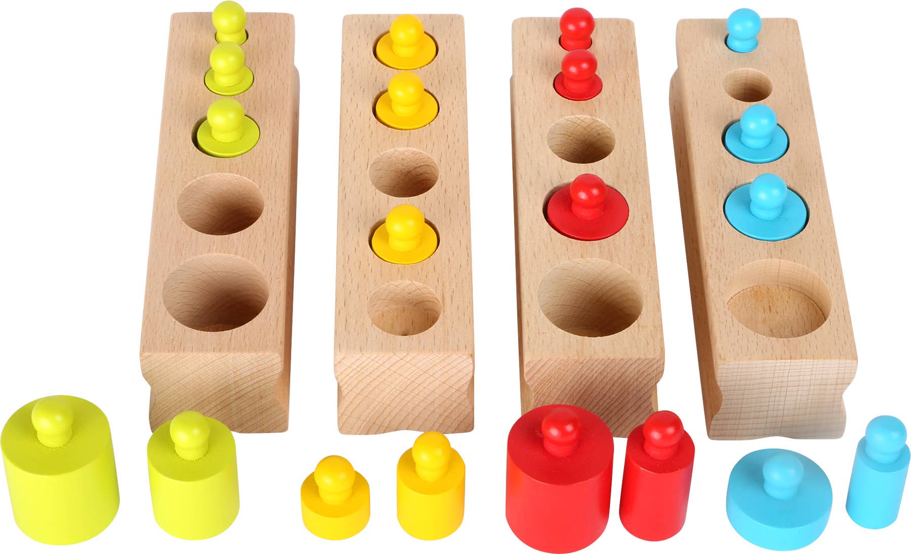 Small foot Gioco Montessori di Ordinamento per Dimensioni