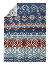 MoST - J. Vercoulen Coperta da letto in lana SYNE VYR - matrimoniale - blu