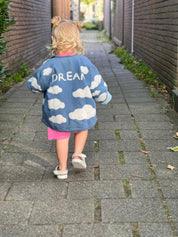 ToutVintage Giacca ricamata in cotone nuvola BAMBINI