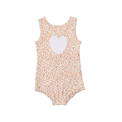 GRECH & CO Costume intero Sweetheart 1 pezzo | UPF + Riciclato - Prato al tramonto