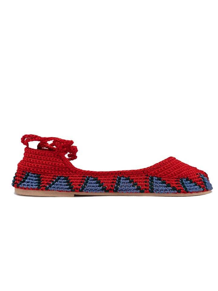 slō Ballerine Crochet Rush_Red