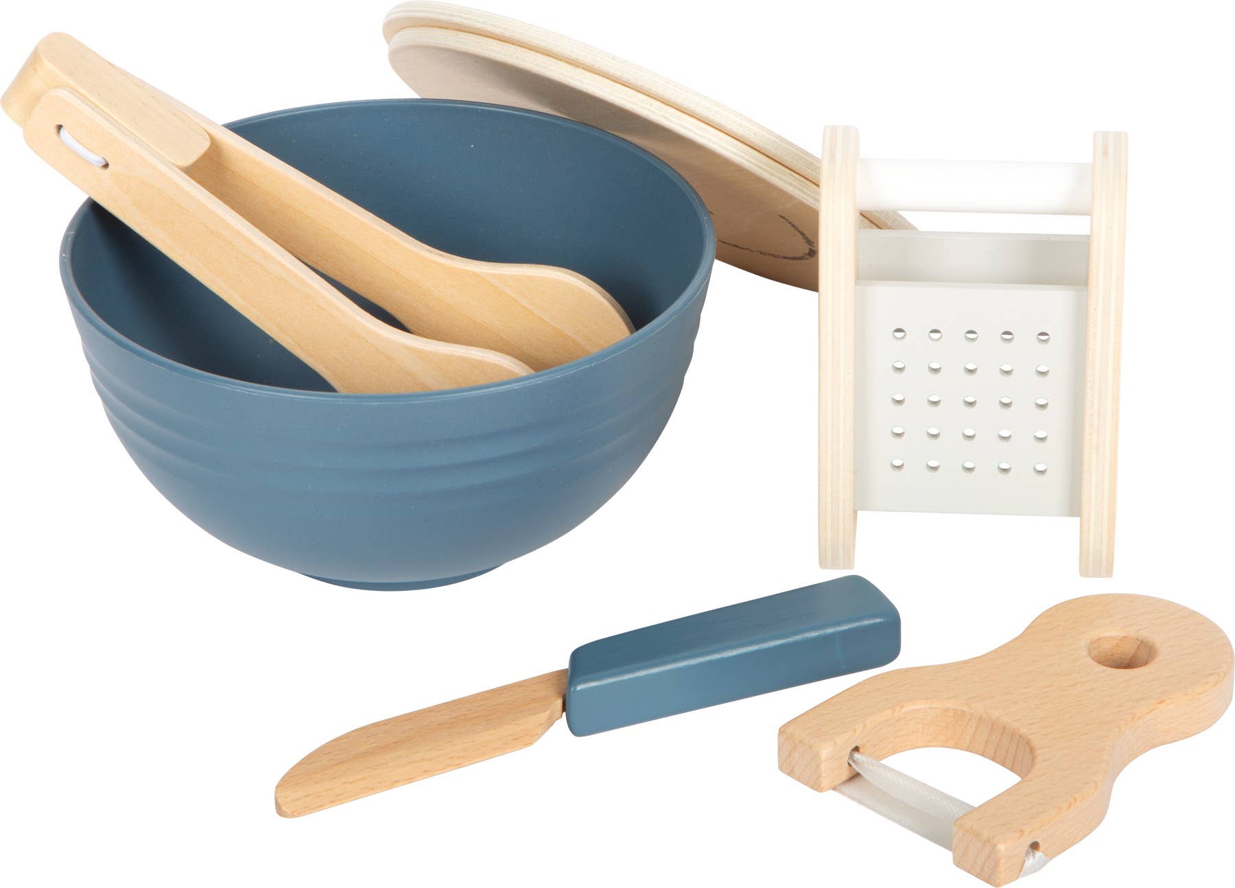 Small foot Set da taglio per insalata «fresh» | giocattoli da cucina | giocattoli in legno