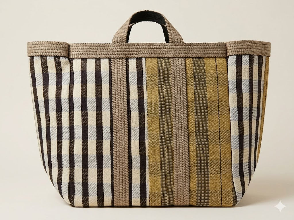 BABACHIC Picnic Small beige nero senape