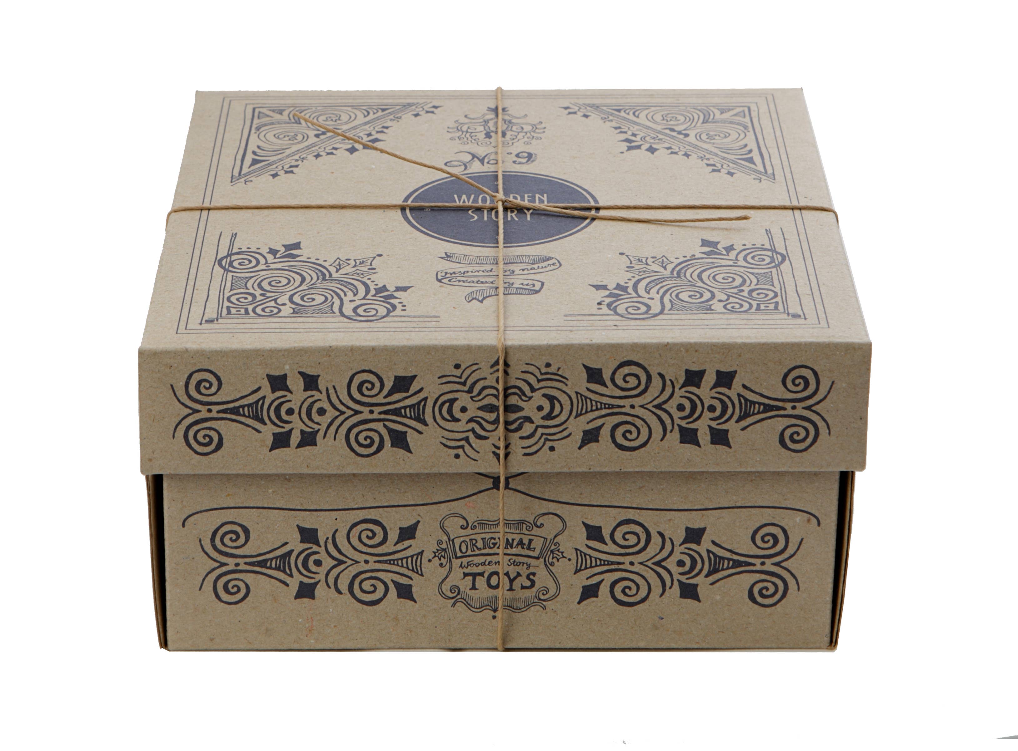 Wooden Story Sp. z o.o. Scatola ordinatrice di forme arcobaleno: Arcobaleno