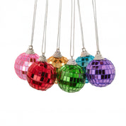 Sass & Belle Europe Set di 6 palline a specchio multicolori