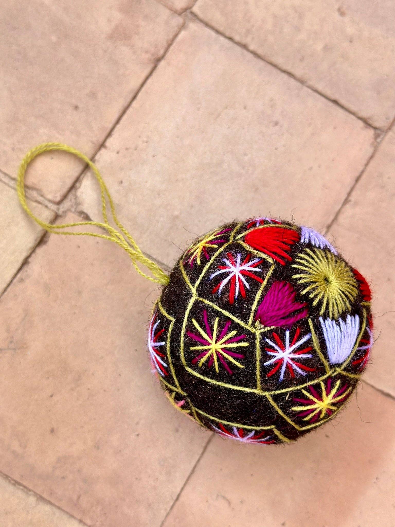 SOUK in the CITY Ornamenti natalizi in feltro fatti a mano DLX