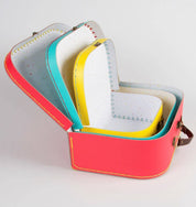 Sass & Belle Europe Valigie retrò Brights - Set di 3