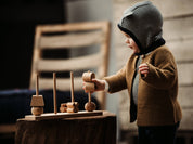 Wooden Story Sp. z o.o. Giocattolo impilabile naturale XL - montessori