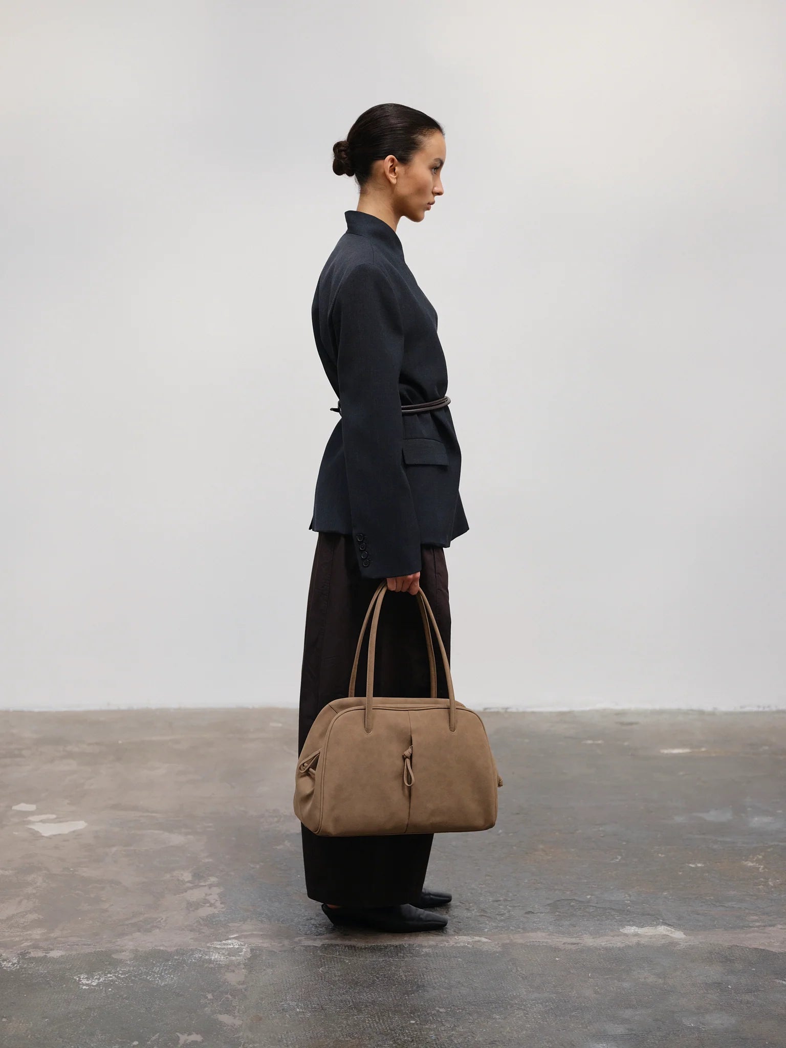 Ölend Backpacks Brooklyn Bag - scamosciato - stone