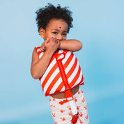 Swim Essentials Gilet da nuoto - Rosso/Bianco - Crabby