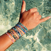 Pineapple Island Braccialetto Intrecciato Leme Surf: Alba