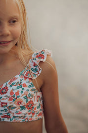 GRECH & CO Bikini a due pezzi con volant | UPF + riciclato - In Fiore